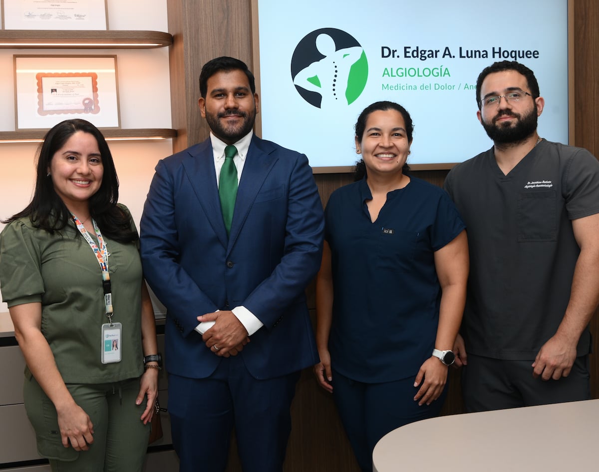 Dr. Edgar Luna inaugura nuevo consultorio de Medicina del Dolor en The Panama Clinic
