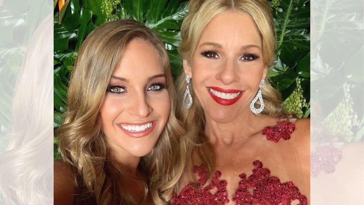 Ana Gretel Barreiro, una de las hijas de la presentadora Jenia Nenzen, se casó por la iglesia