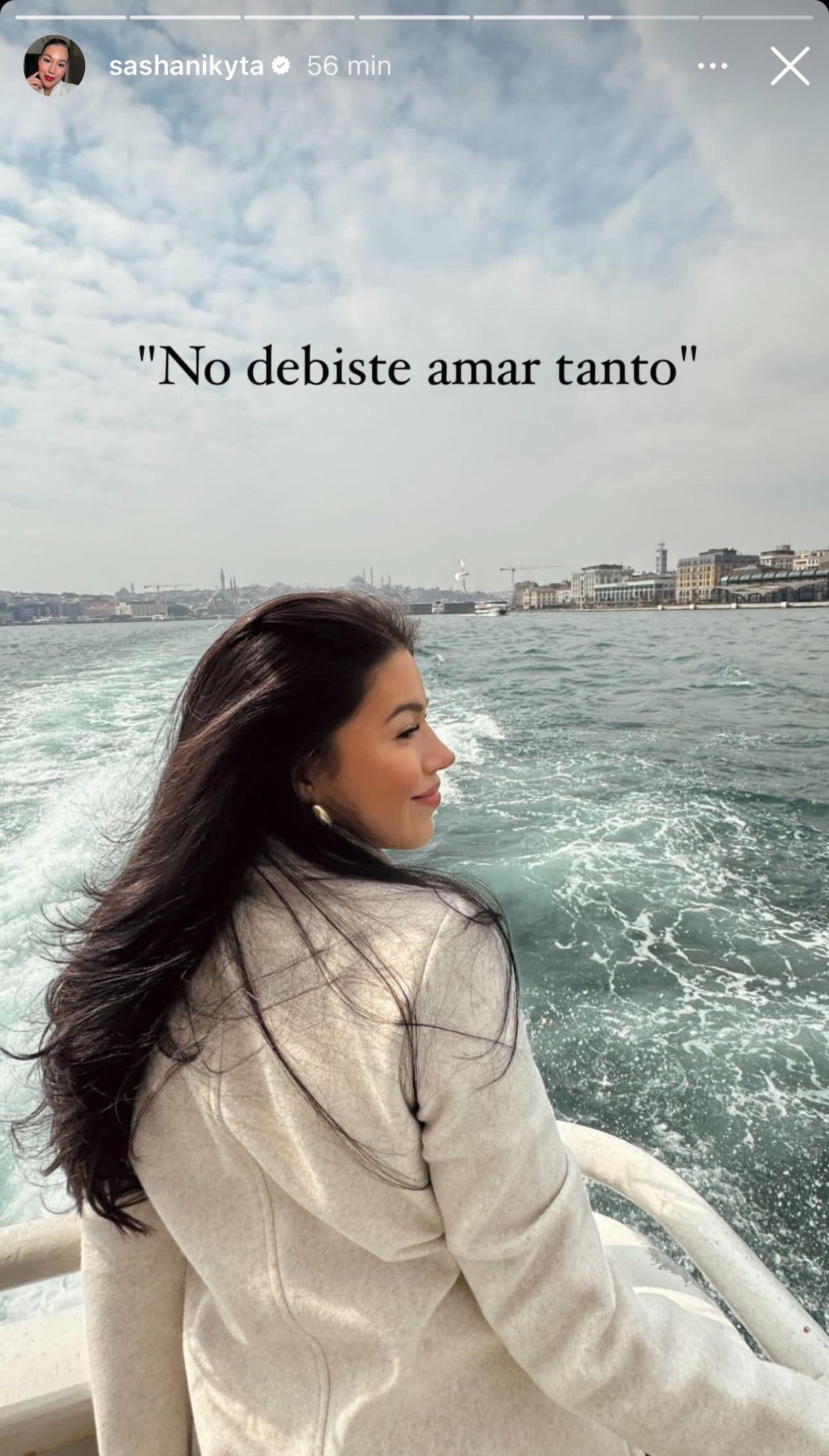 Sasha Nikyta: ‘En estos momentos de dolor y aprendizaje estoy tratando de llevar un día a la vez’