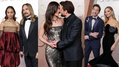 Las 9 parejas más famosas que nos enamoraron en su paso por la alfombra roja de los Óscar 