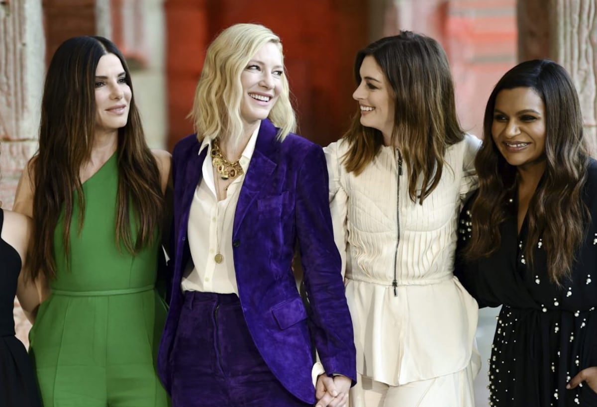 Las protagonistas de la película Ocean’s 8 se toman el MET