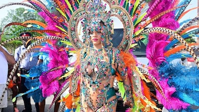 Rihanna vuelve al carnaval de su natal Barbados 