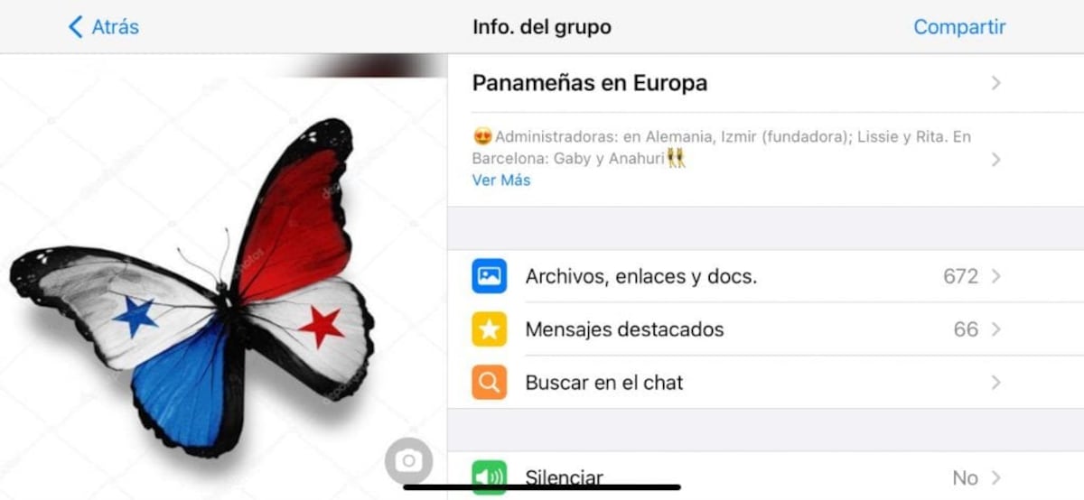 Panamá: en el corazón, en Europa y en el chat
