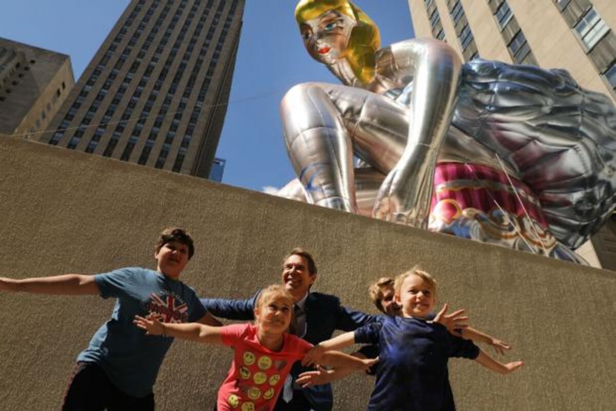 La ‘bailarina sentada’ de Nueva York