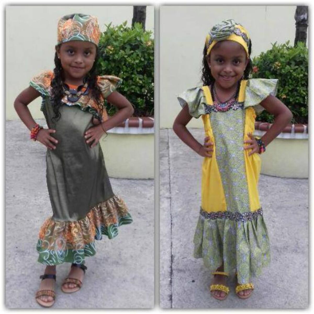 Más niños y jóvenes se visten para celebrar la etnia negra