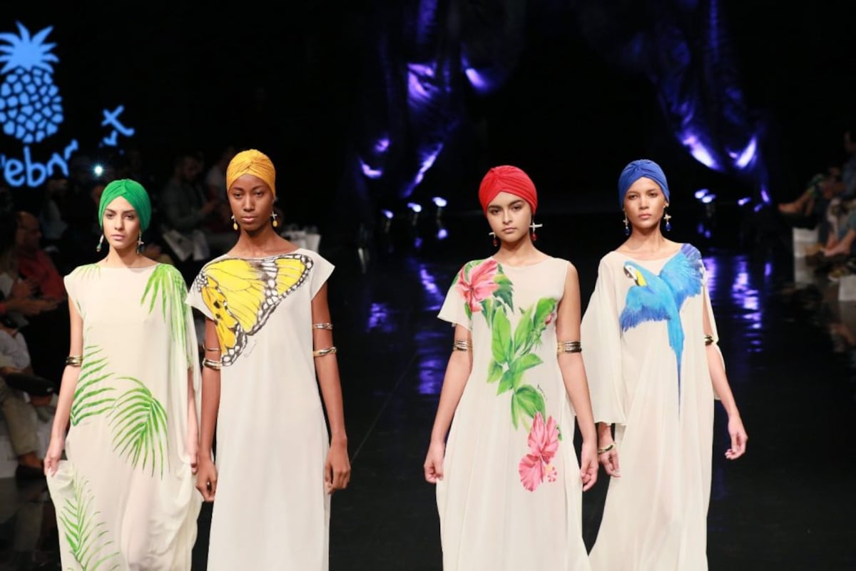 Naturaleza e inclusión con el toque Helene Breebaart en su desfile del Fashion Week Panamá 2018