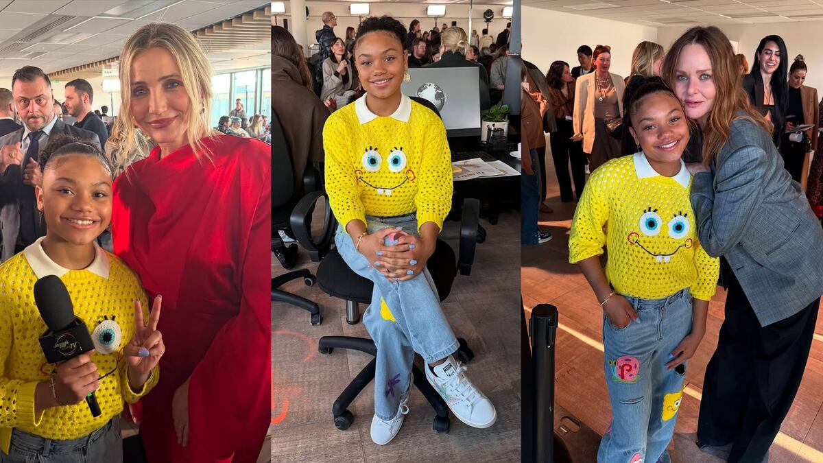 Jazzy, la mini reportera panameña, en cobertura de la Semana de la moda de París