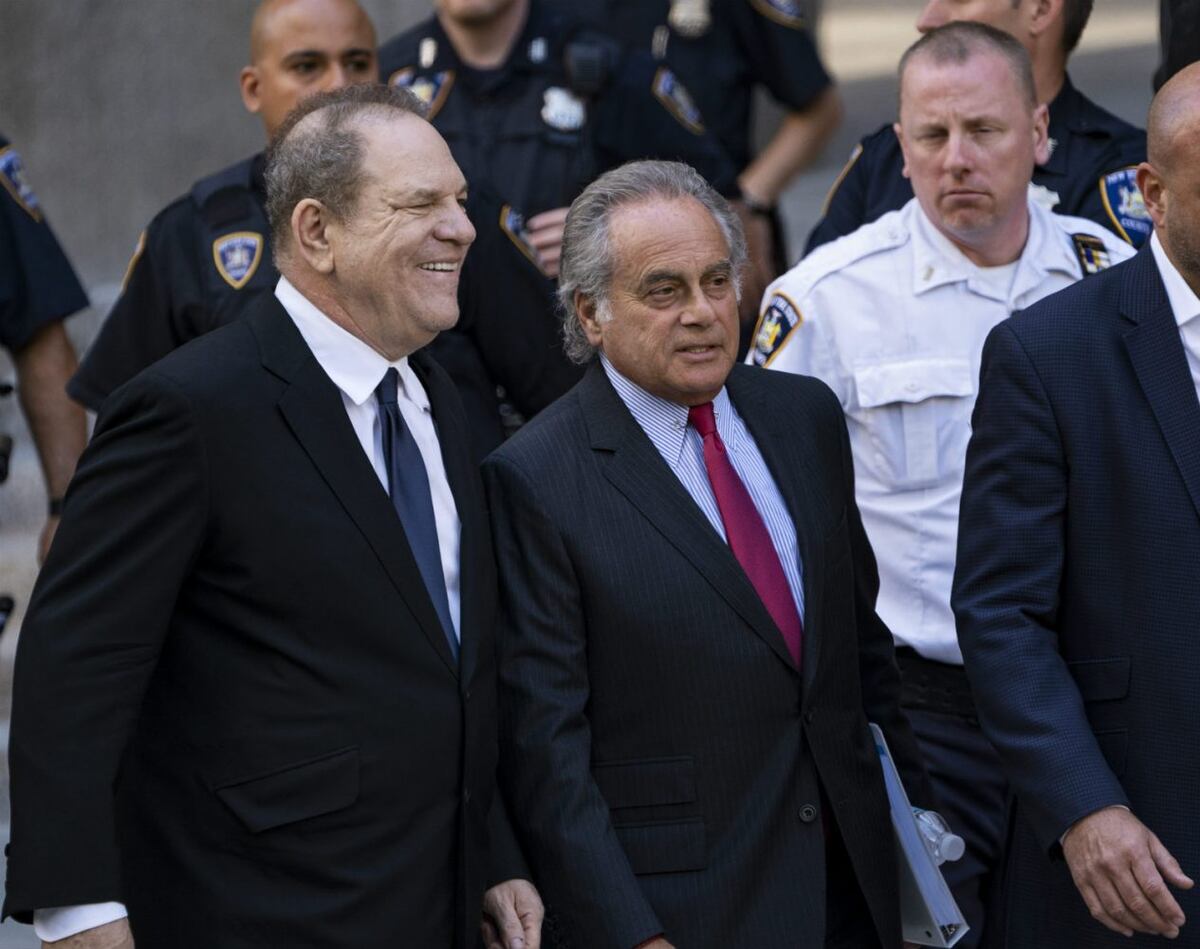 Weinstein se declara inocente, queda en libertad bajo fianza