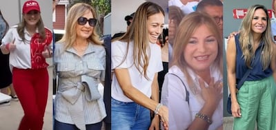 Así votaron las aspirantes a primera dama