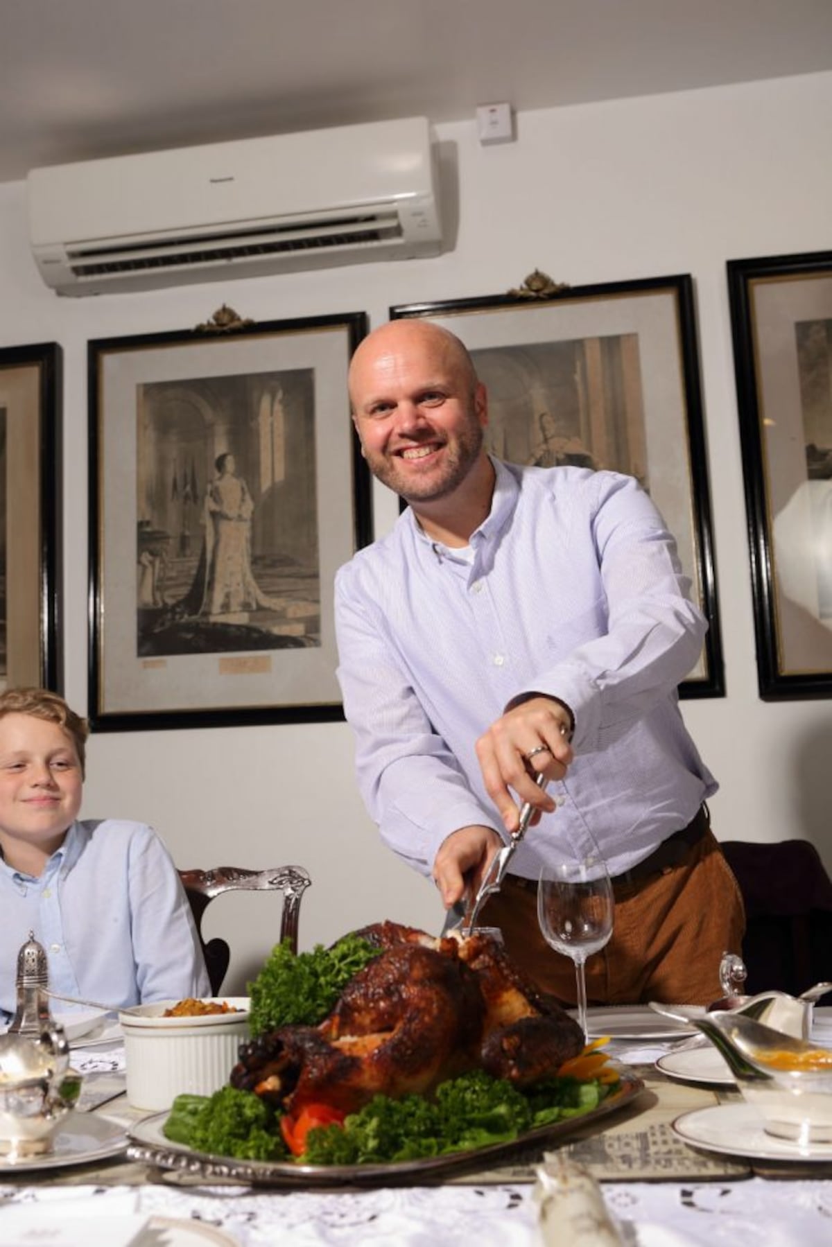 Una Navidad con el embajador británico en Panamá y su familia