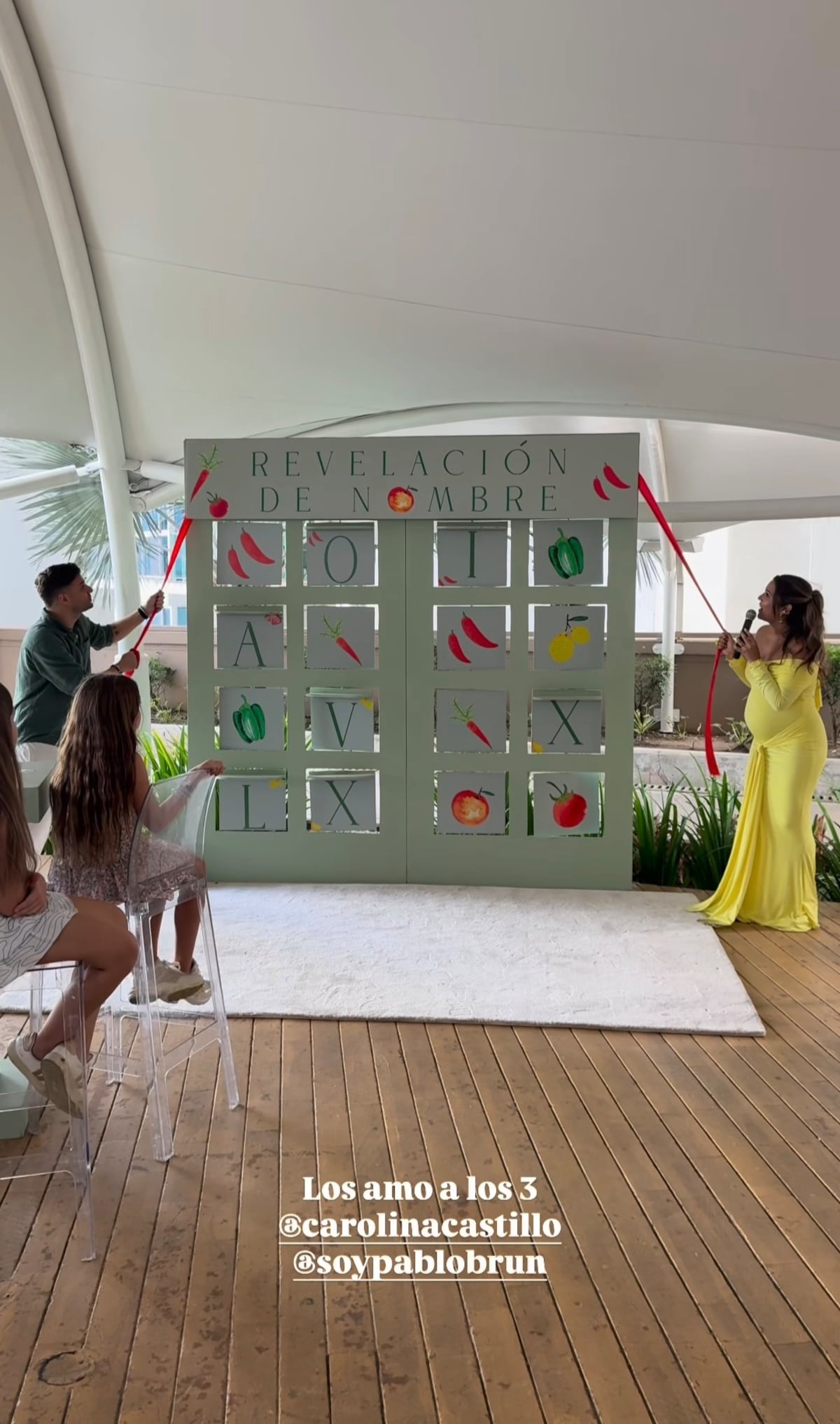 Los presentadores de televisión Carolina Castillo y Pablo Brunstein celebraron su ‘baby shower’