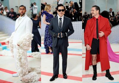 Cinco hombres que mostraron su estilo en la gala del Met 2023