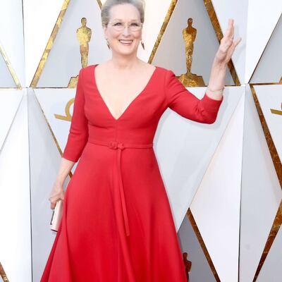 Mangas largas en los Oscar