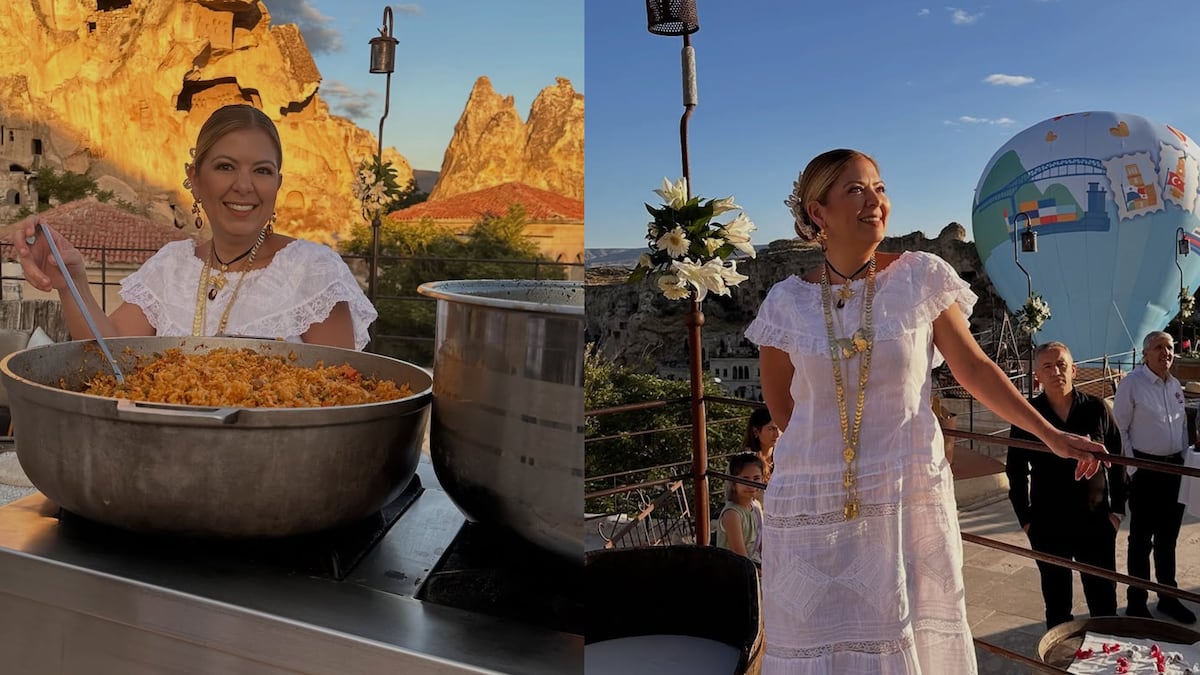 Arroz con pollo y sancocho: los platos panameños que la chef Delyanne Arjona preparó en Turquía