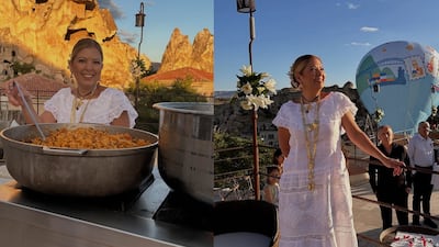 Arroz con pollo y sancocho: los platos panameños que la chef Delyanne Arjona preparó en Turquía