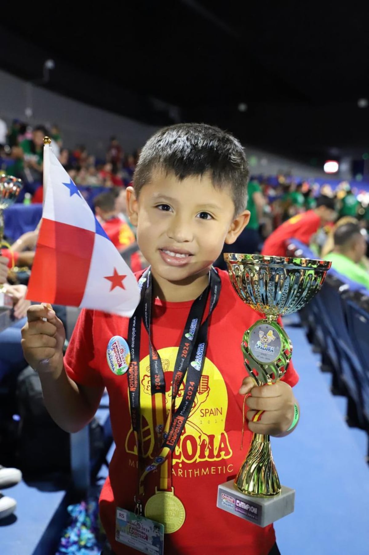 49 niños y niñas de Panamá se alzaron campeones en el Mundial de Cálculo Mental de Madrid 2024