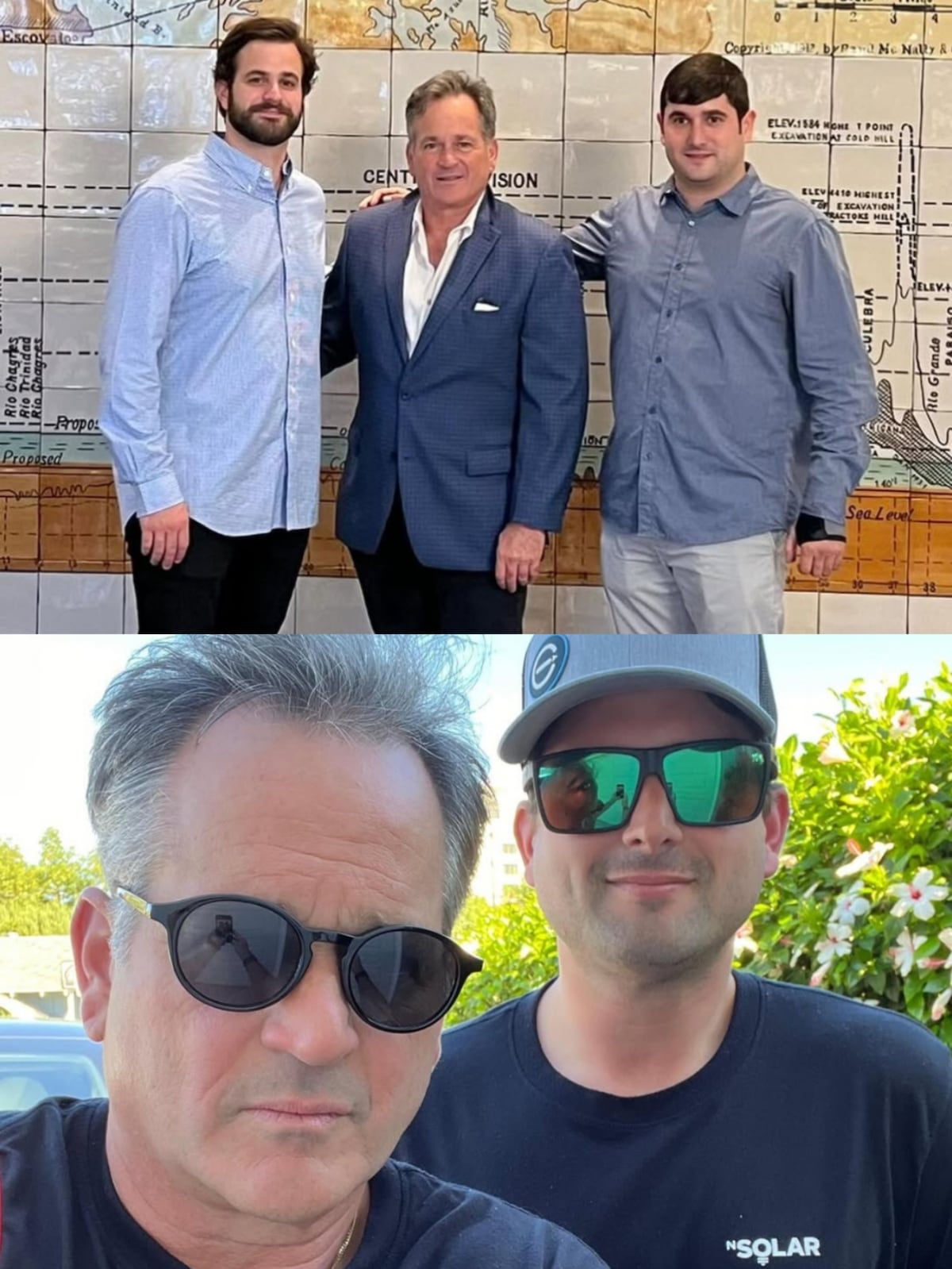 Juan Carlos Navarro, ministro de Ambiente, y su esposa Cuqui Campagnani festejan 40 años de casados