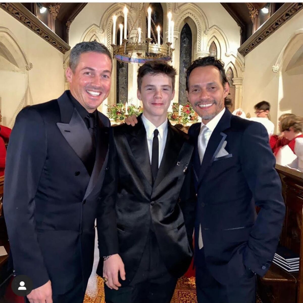 El bautizo de los pequeños Beckham