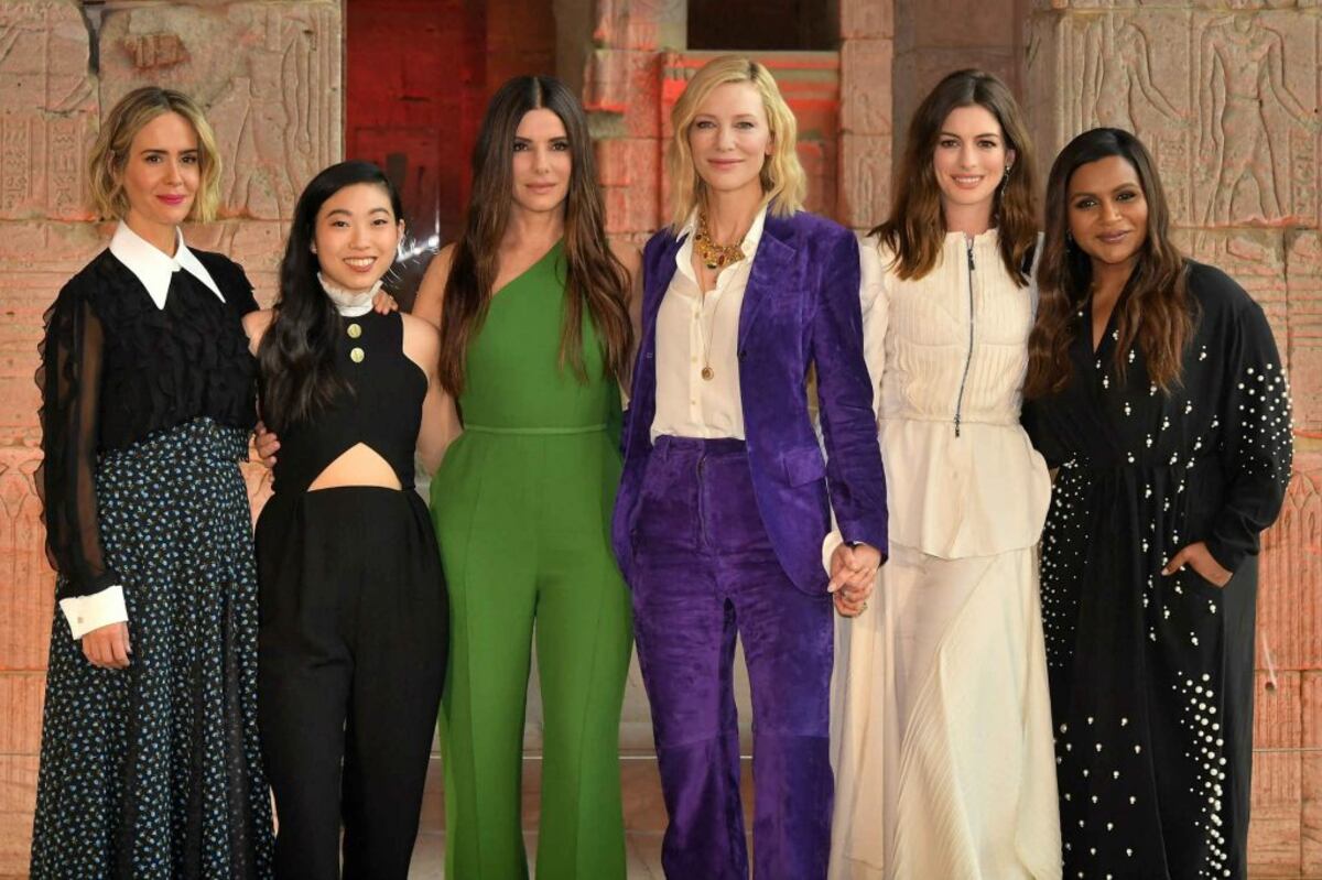 Las protagonistas de la película Ocean’s 8 se toman el MET