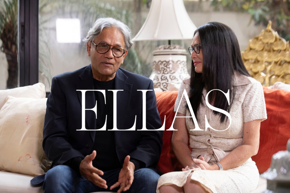 La sesión de fotos en casa de Zulay Rodríguez y su esposo Álvaro Testa