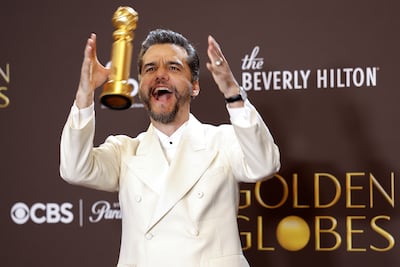 Wagner Moura, el actor brasileño que venció a Michael B Jordan y Dwayne Johnson como Mejor actor de drama en los Globos de Oro