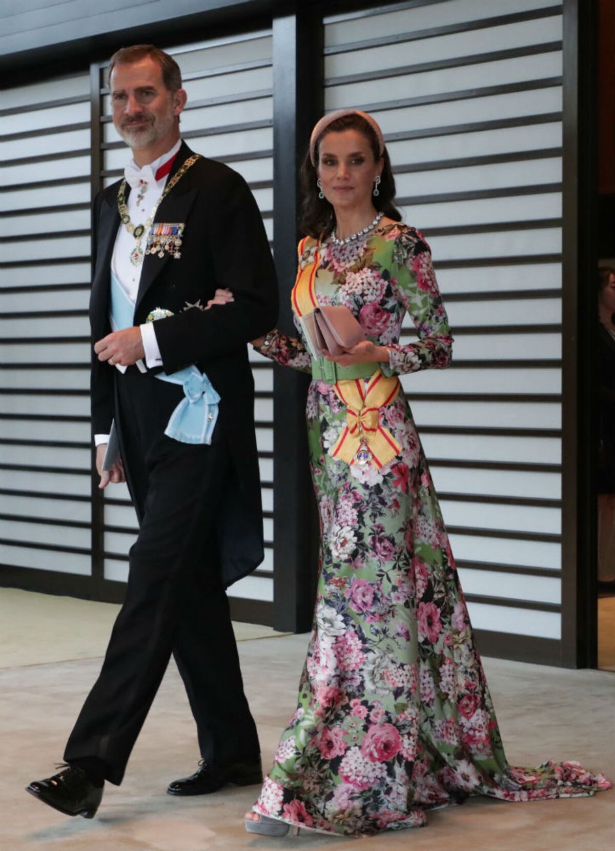 La reina Letizia y Yazmín de Cortizo, entre las invitadas mejor vestidas en Japón