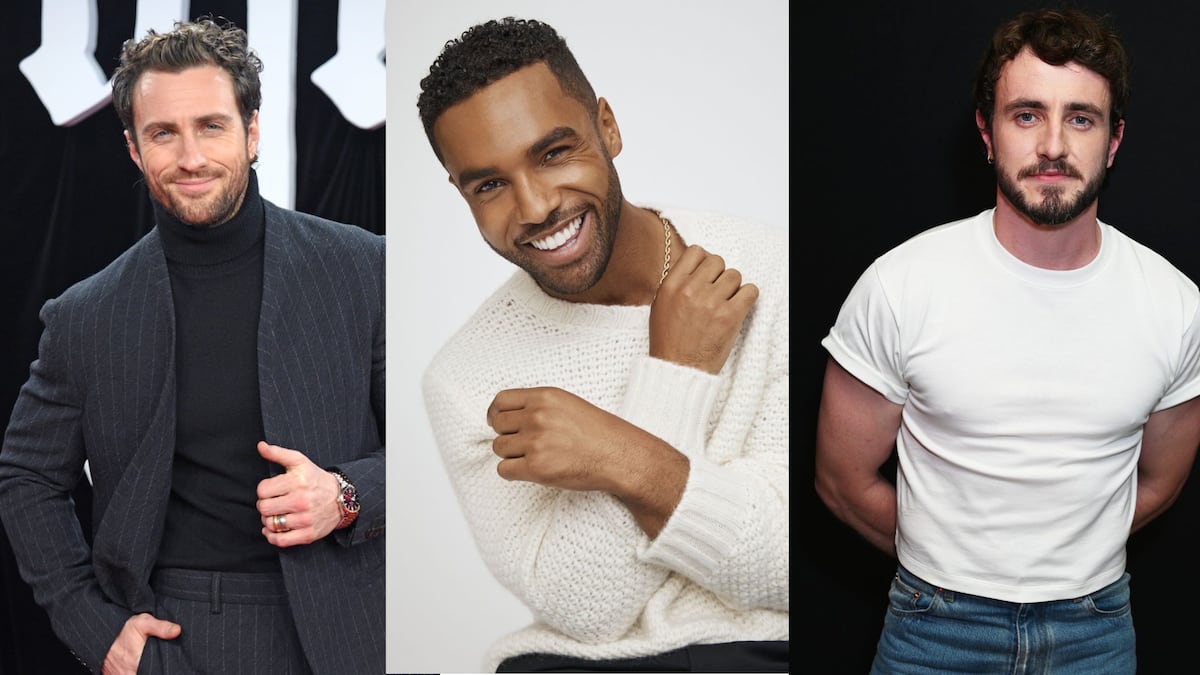 Aaron Taylor-Johnson, Lucien Laviscount, Paul Mescal y los hombres más guapo del mundo, según la ciencia