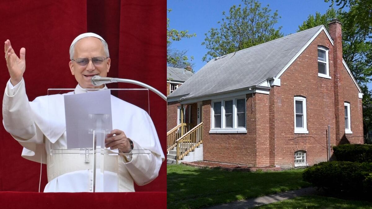 El pueblo donde vivió el papa León XIV de niño compra su casa para ser monumento histórico