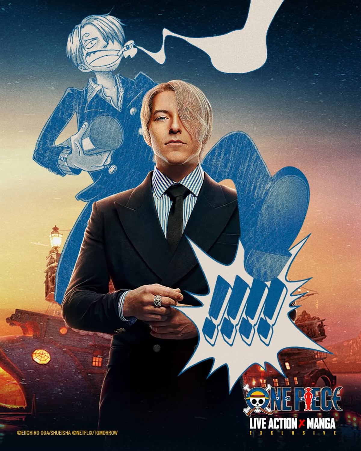 El Sanji del live action de One Piece estará en Panamá  