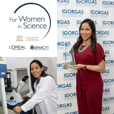 Mairim Solís, la doctora panameña galardonada con el Premio L’Oréal – Unesco Por las Mujeres en la Ciencia 2020