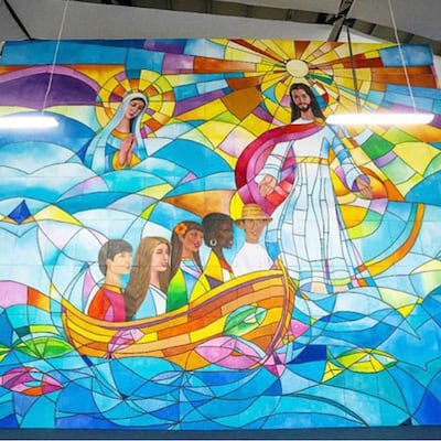 El espléndido mural creado en Panamá para la JMJ
