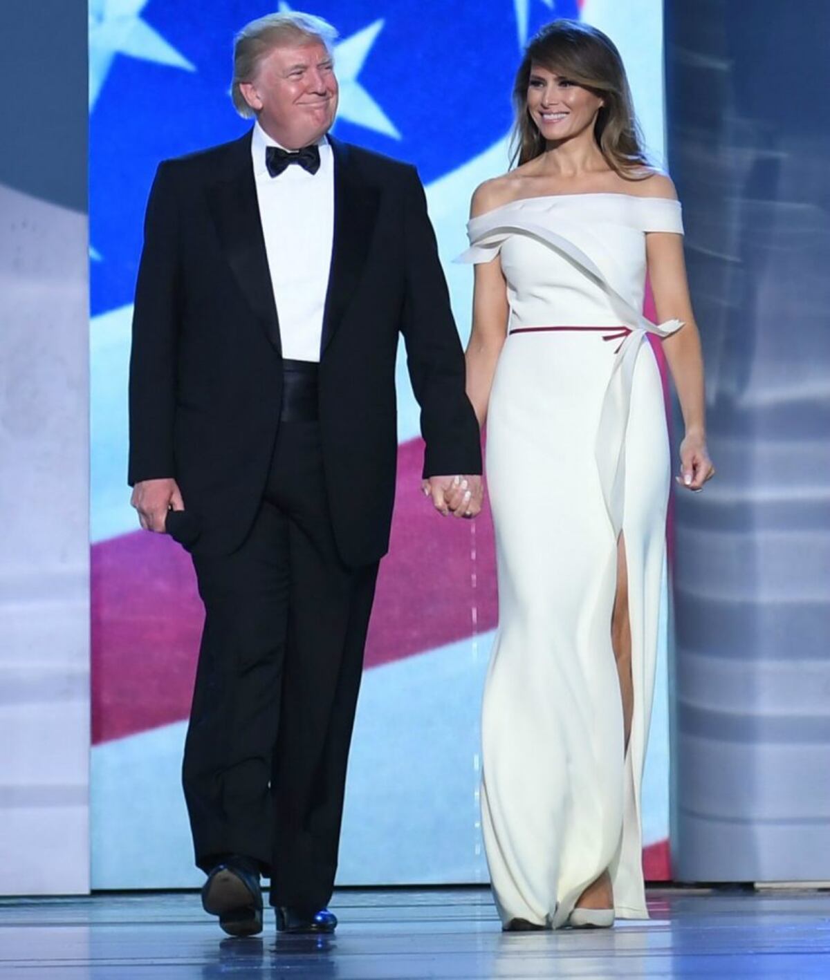 Melania Trump y sus atuendos más impresionantes en su primer año como primera dama