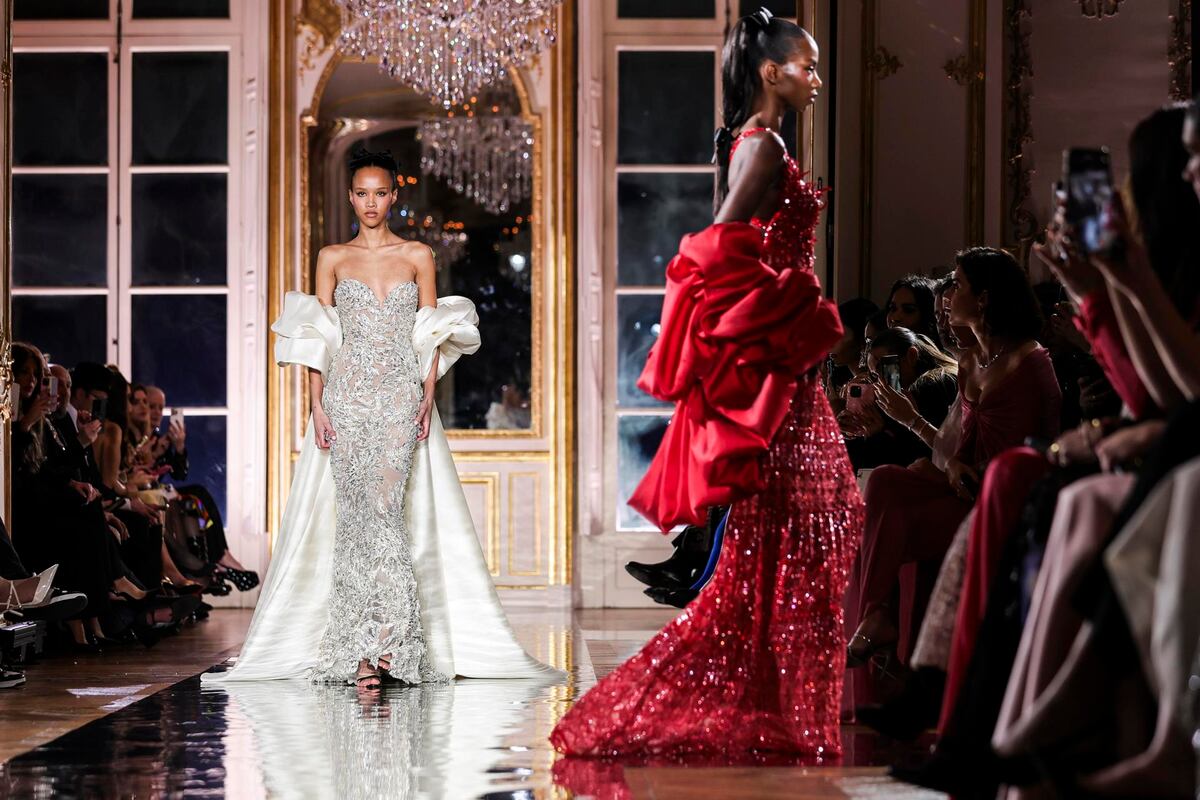 Zuhair Murad y su colección Spring/Summer en Paris Fashion Week