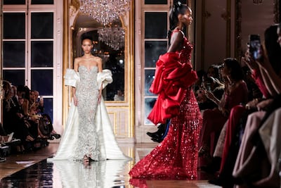 Zuhair Murad y su colección Spring/Summer en Paris Fashion Week