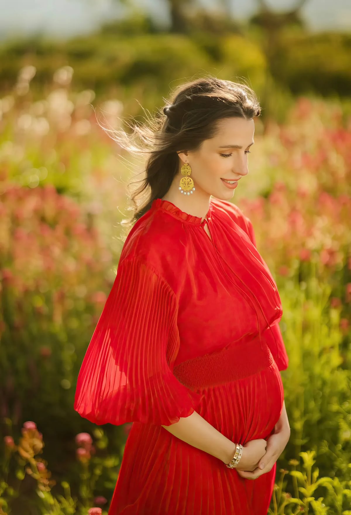 La reina Rania de Jordania, emocionada por la llegada de su primer nieto 
