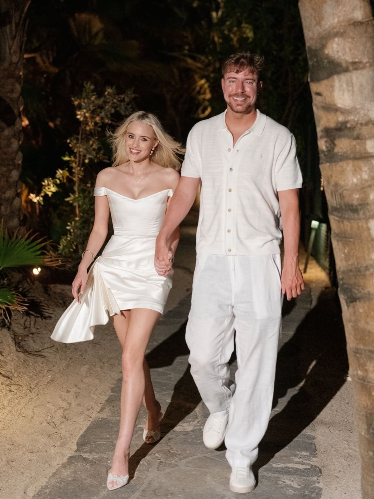 La boda del youtuber MrBeast y la creadora de contenido Thea Booysen que duró una semana