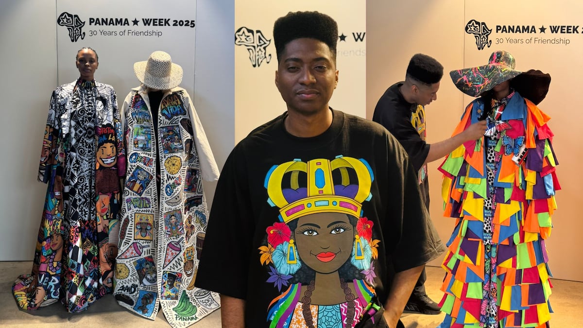 La pasarela del diseñador colonense Jean Decort en Sudáfrica 