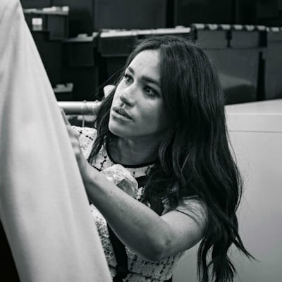 Meghan Markle, editora invitada de la revista Vogue