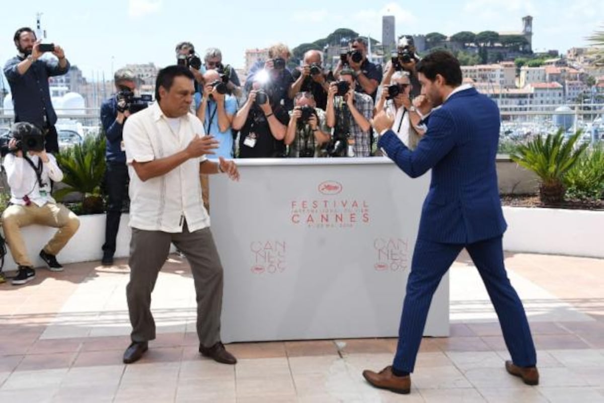 El día que Roberto Durán y Robert De Niro compartieron en el Festival de Cannes