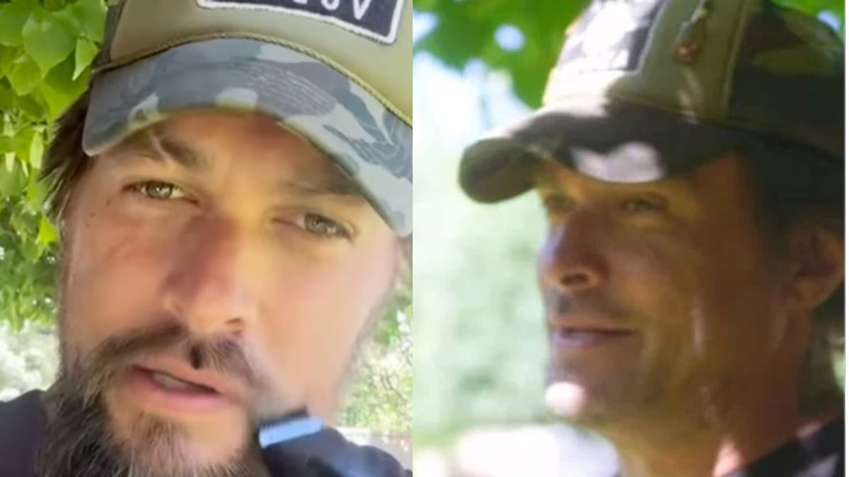 Jason Momoa estrenó nuevo ‘look’ sin barba y ‘lo odia’