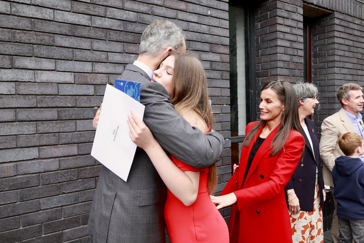 Fotos de la graduación de la infanta Sofía de España en el Bachillerato en Gales