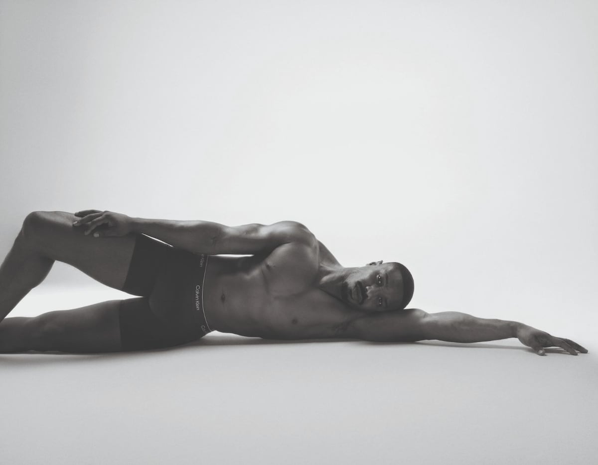 El actor Michael B. Jordan en sus Calvins para la nueva (y sexi) campaña de la marca