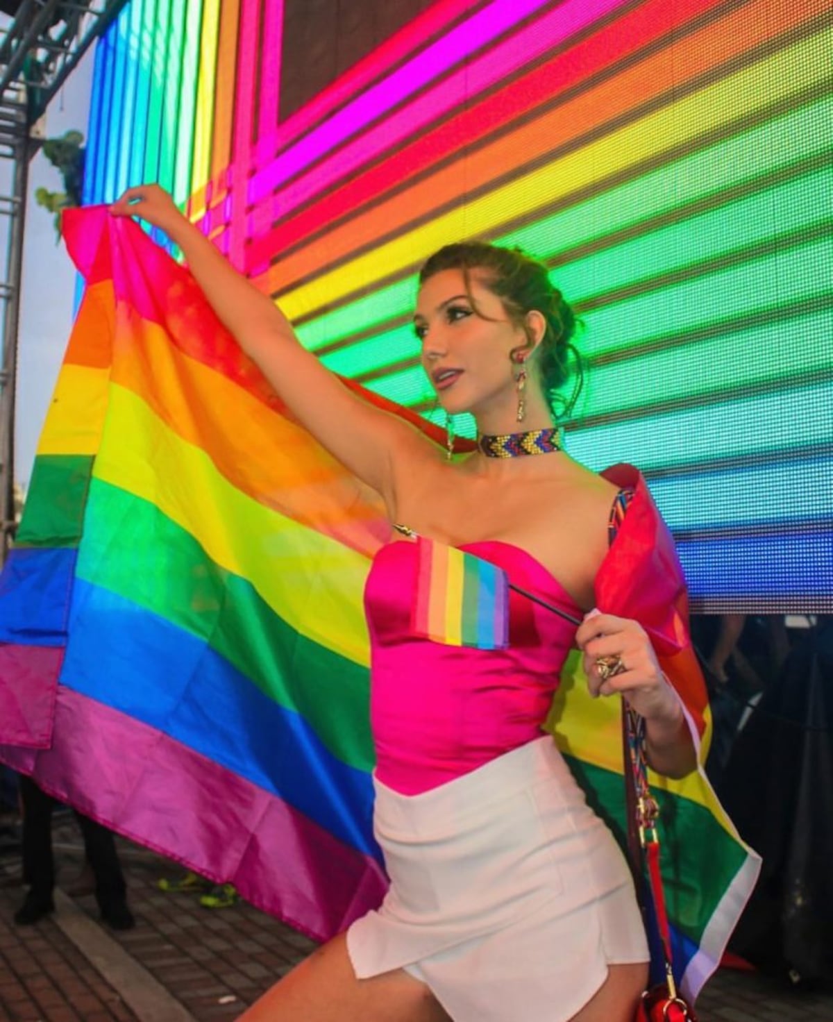 Personalidades de Panamá en la marcha de la diversidad