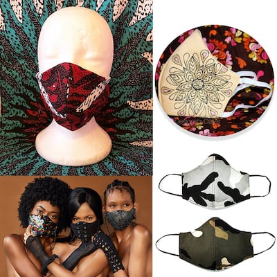 7 estudiantes de diseño de moda de la Universidad de Panamá y sus propuestas de mascarillas