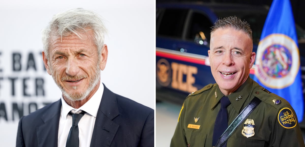 Sean Penn, el favorito a ganar el Óscar por un oficial migratorio similar a uno de Trump