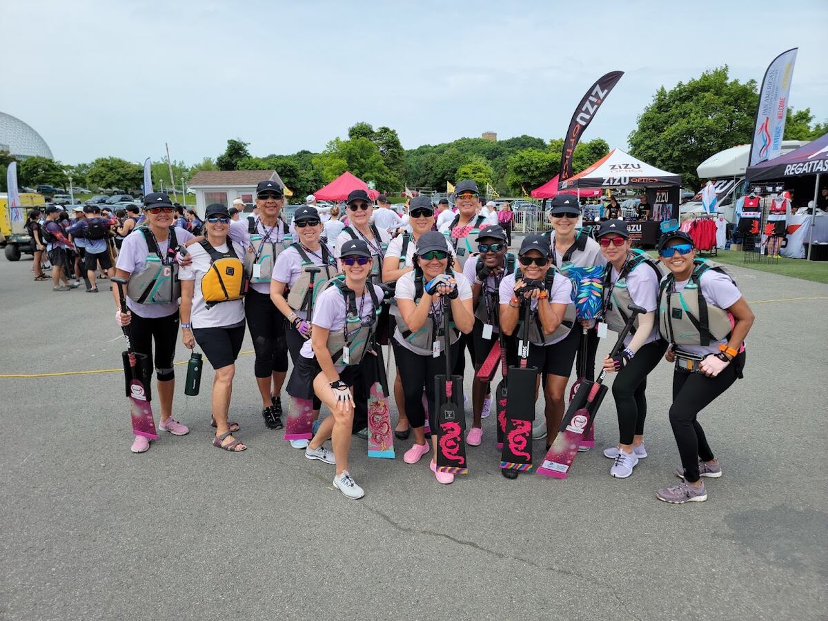 DragonHeart gana triple oro en el Campeonato Panamericano de tripulaciones de clubes de Dragon Boat en Canadá