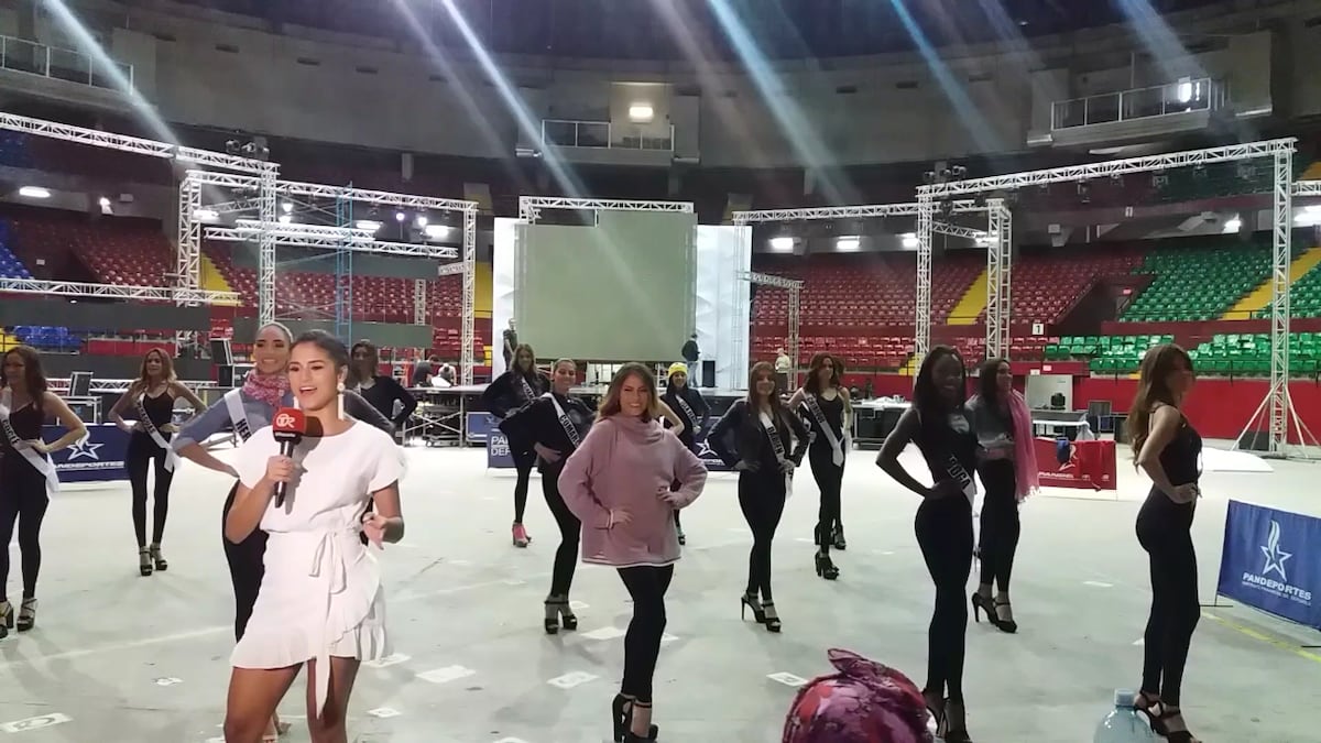 Así son los ensayos de las aspirantes a Señorita Panamá 2018