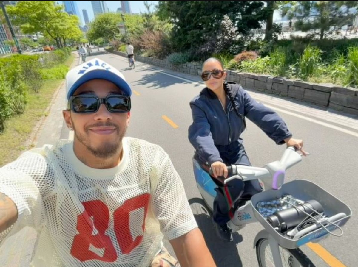 Kim Kardashian llega por primera vez a la F1 para apoyar a Lewis Hamilton