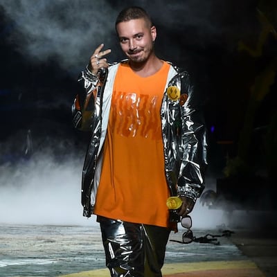 J Balvin se estrena como diseñador en Colombiamoda 2018