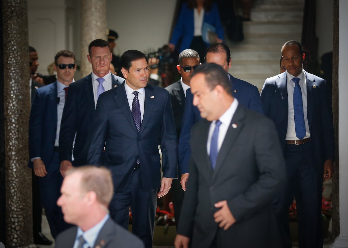 Esto fue lo que le dijo una señora panameña al encontrarse a Marco Rubio en el Casco Antiguo